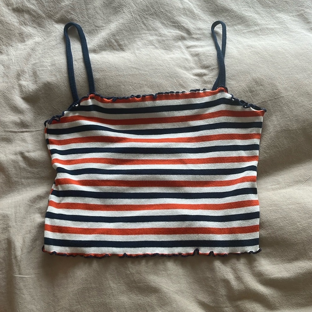 Stripped crop top